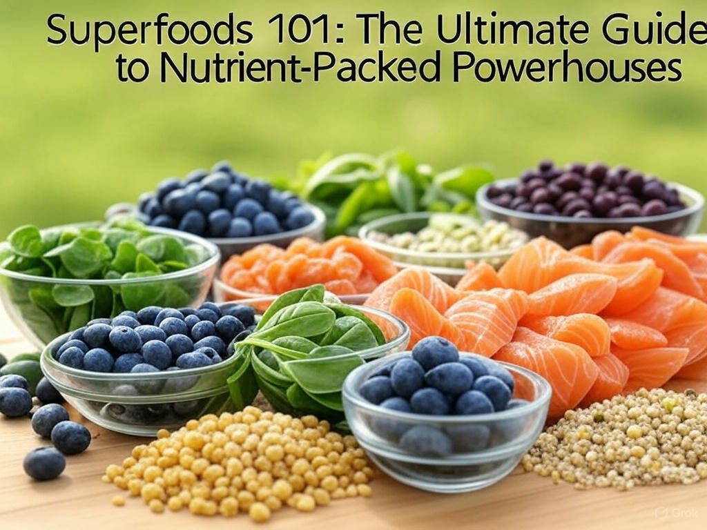 Superfoods 101: The Ultimate Guide to Nutrient-Packed Powerhouses